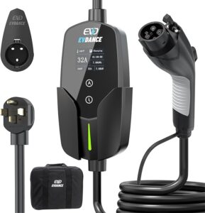 3. EVDANCE 32 Amp Level 2 EV Charger